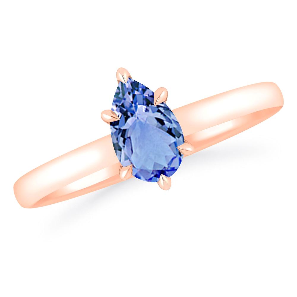 Rose Gold - Tanzanite