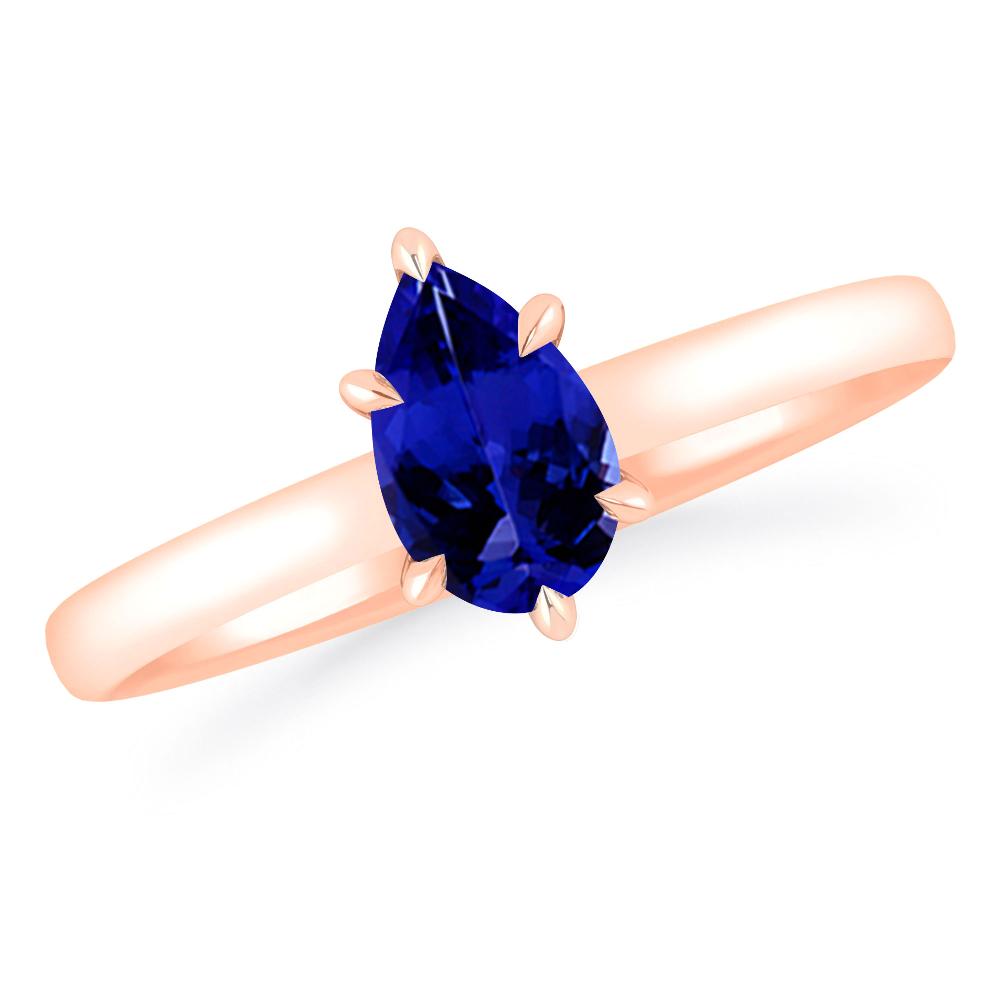 Rose Gold - Tanzanite