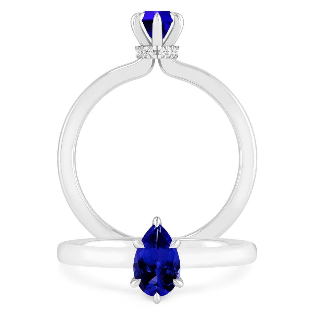 White Gold - Tanzanite