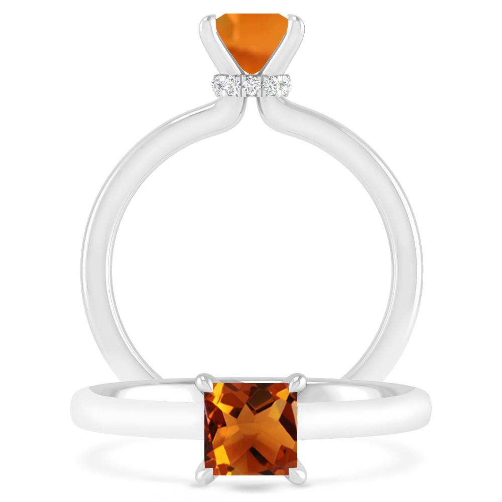 White Gold - Citrine