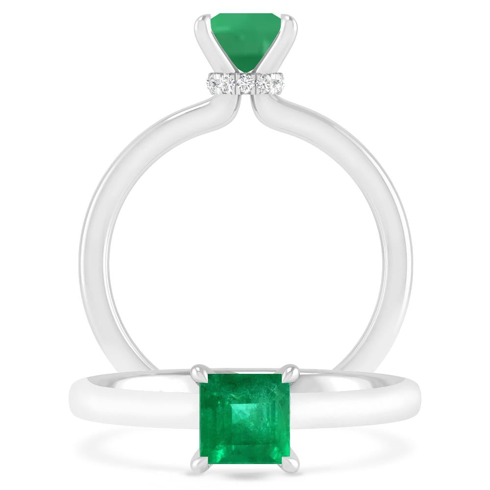 White Gold - Emerald