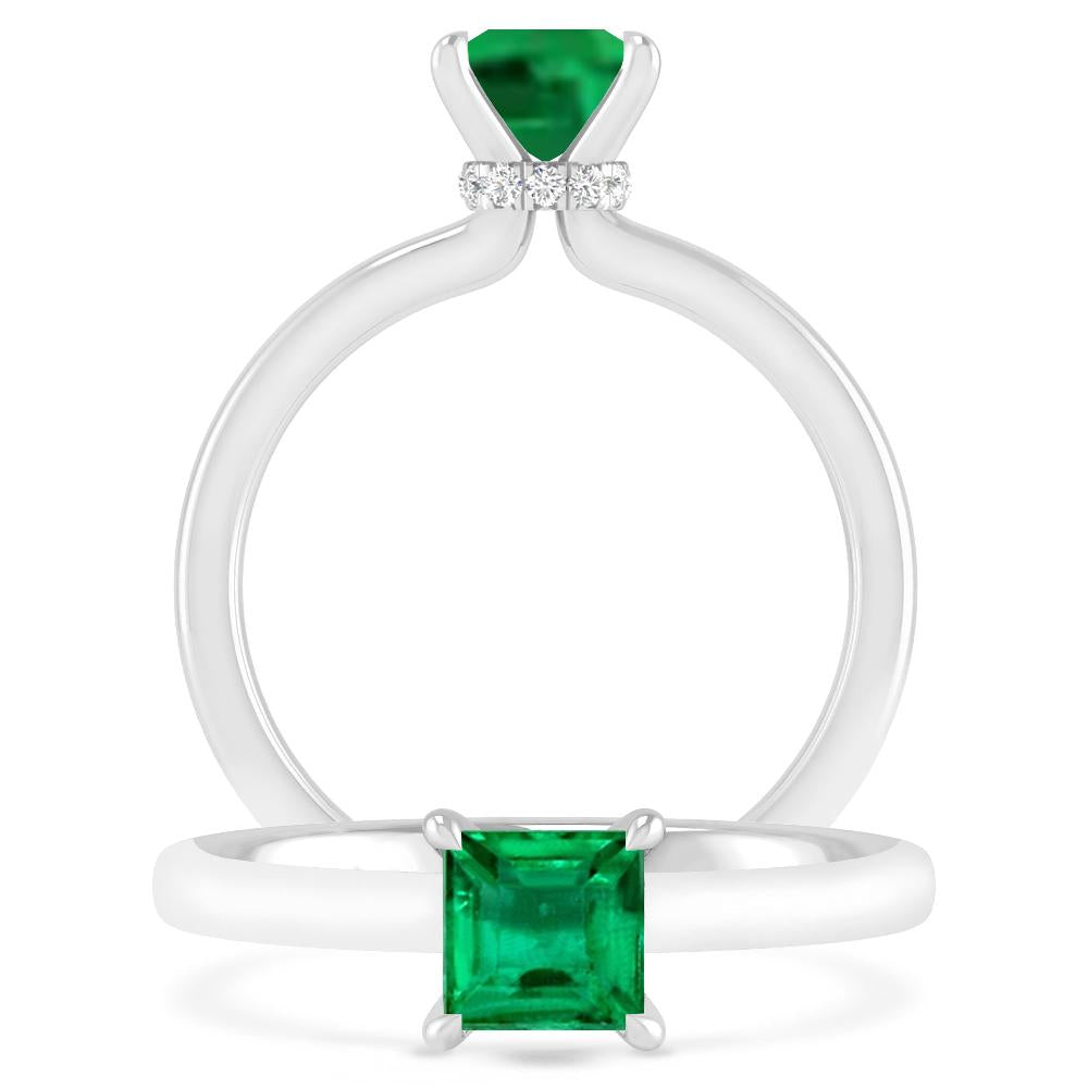 White Gold - Emerald