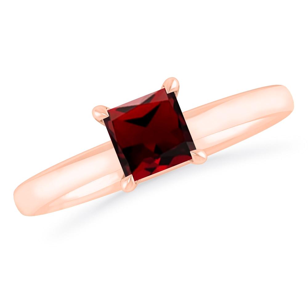 Rose Gold - Garnet