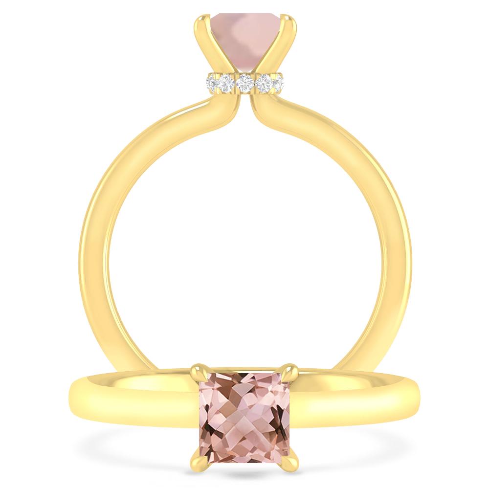 Yellow Gold - Morganite