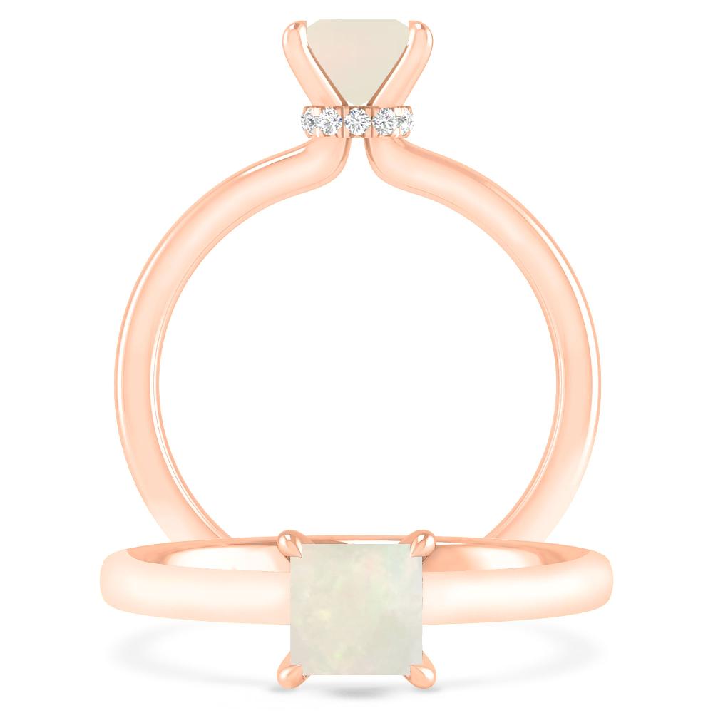 Rose Gold - Opal