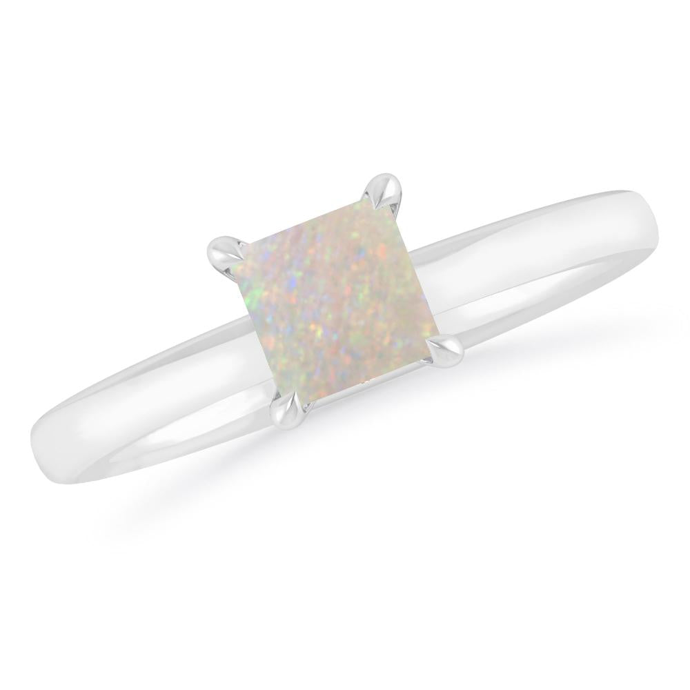White Gold - Opal