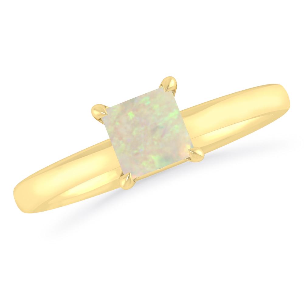 Yellow Gold - Opal