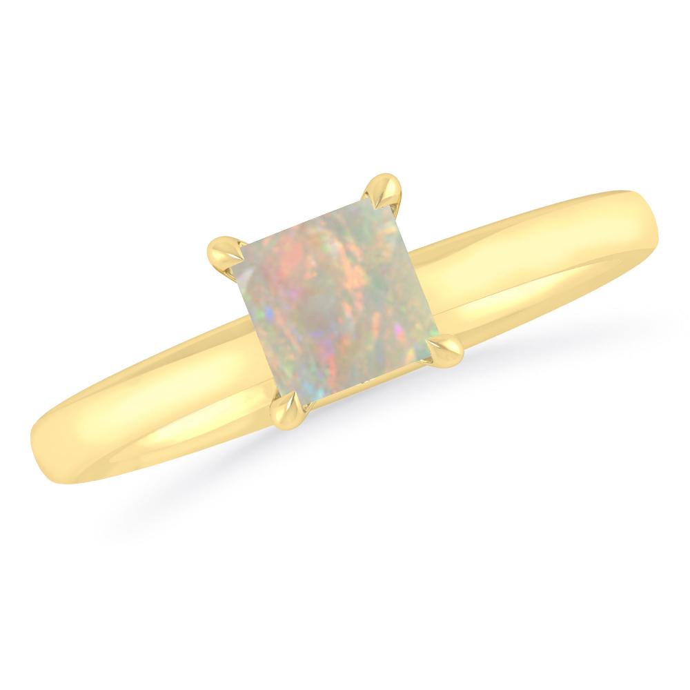 Yellow Gold - Opal