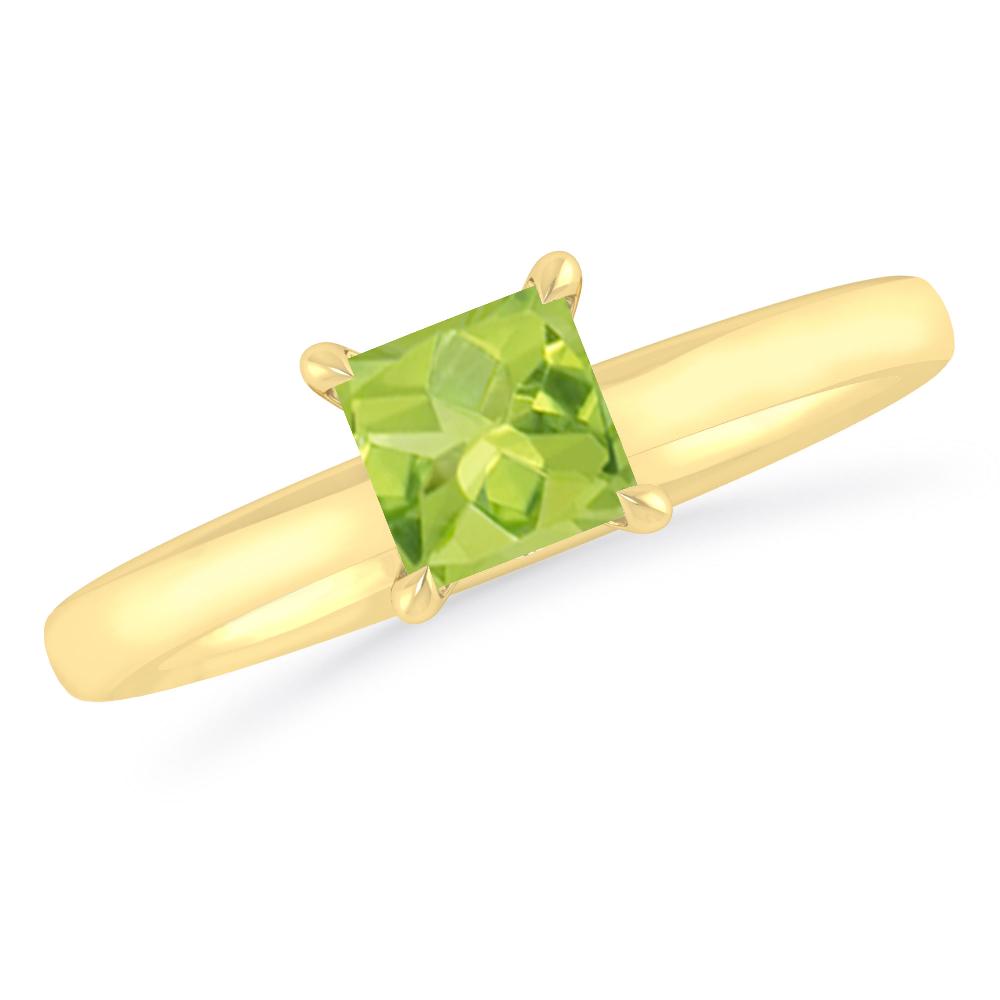 Yellow Gold - Peridot