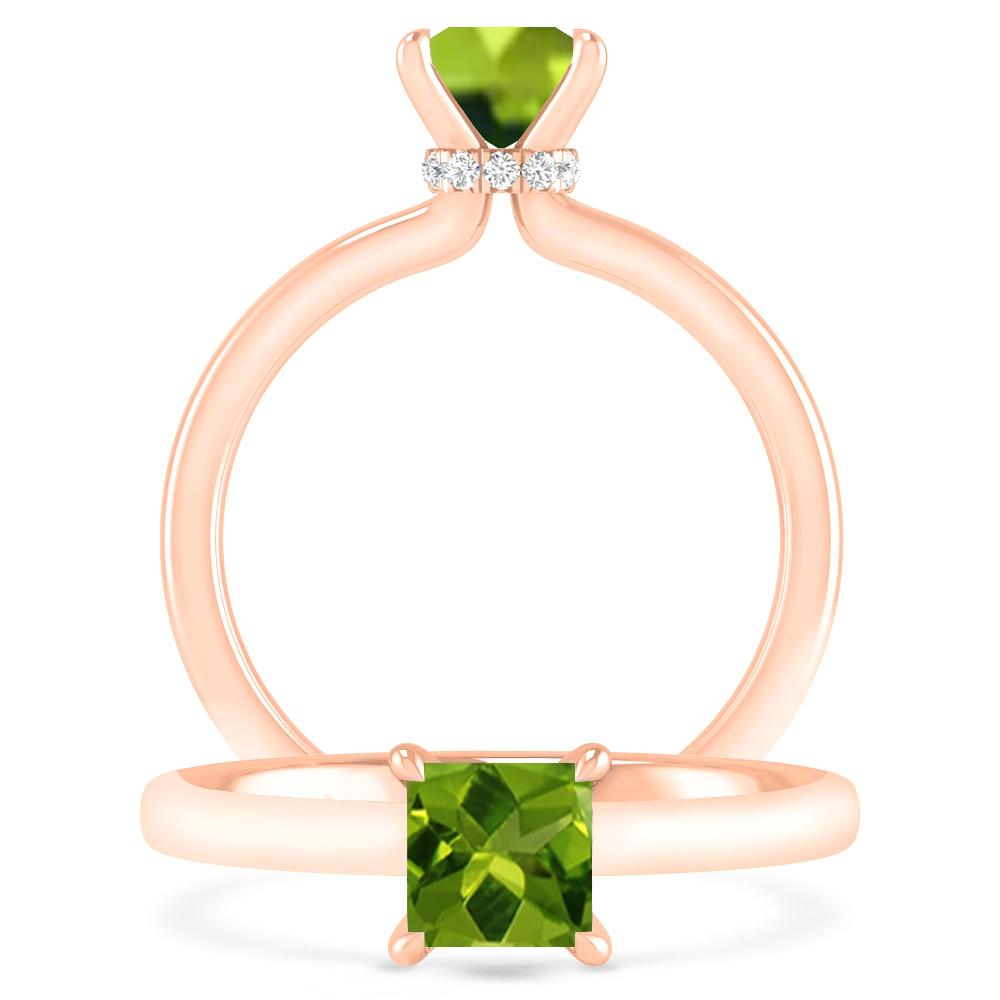 Rose Gold - Peridot