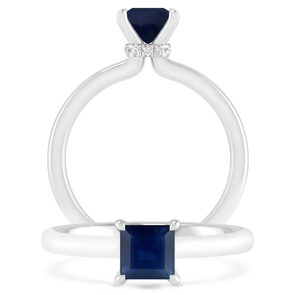 White Gold - Sapphire