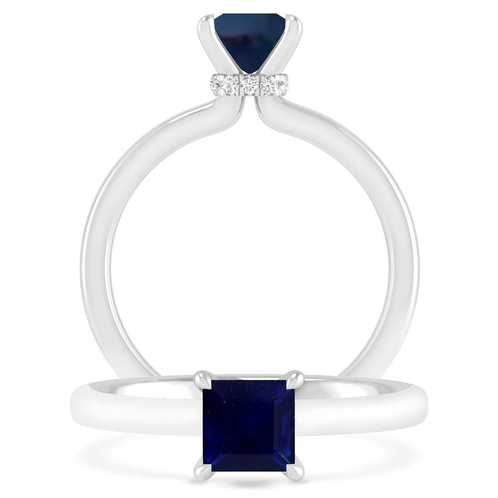 White Gold - Sapphire
