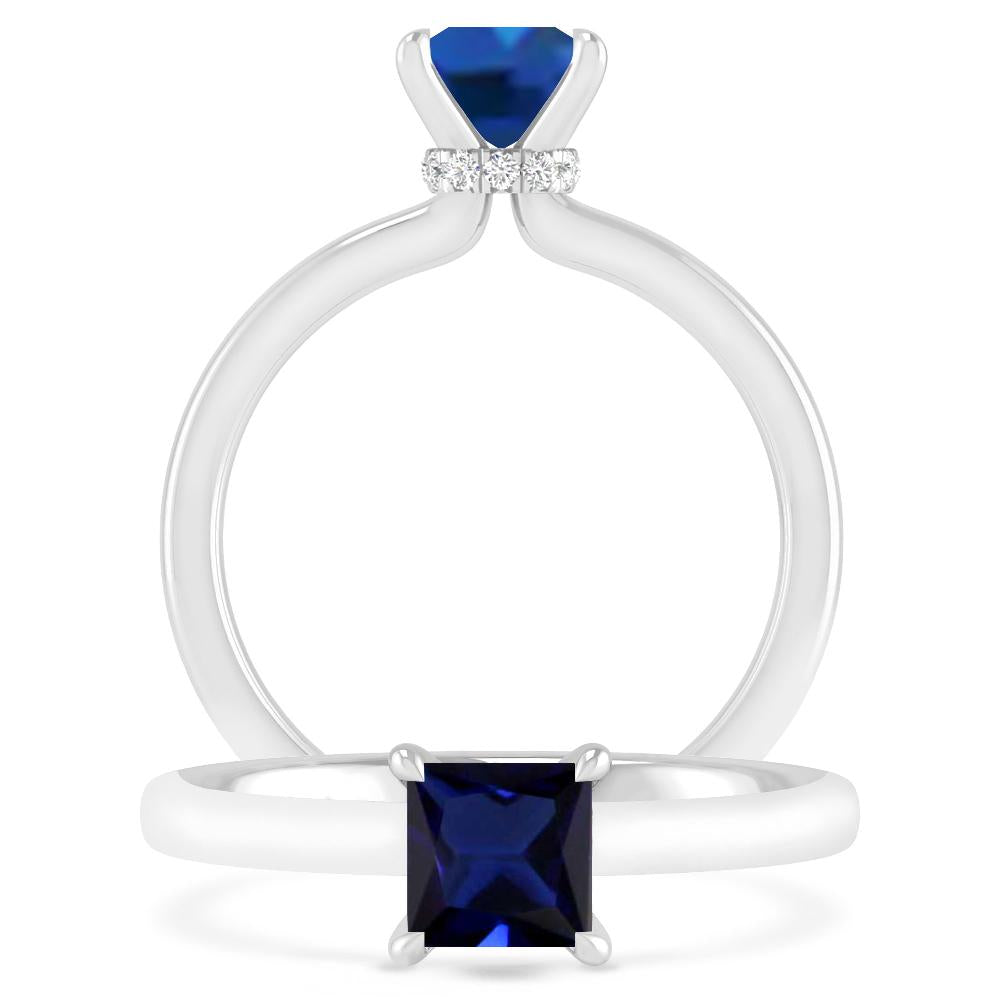 White Gold - Sapphire