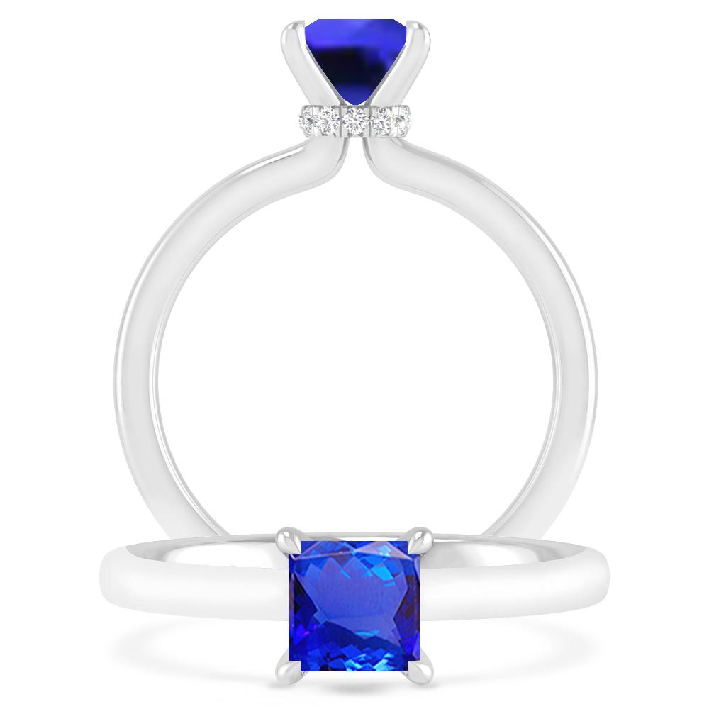 White Gold - Tanzanite