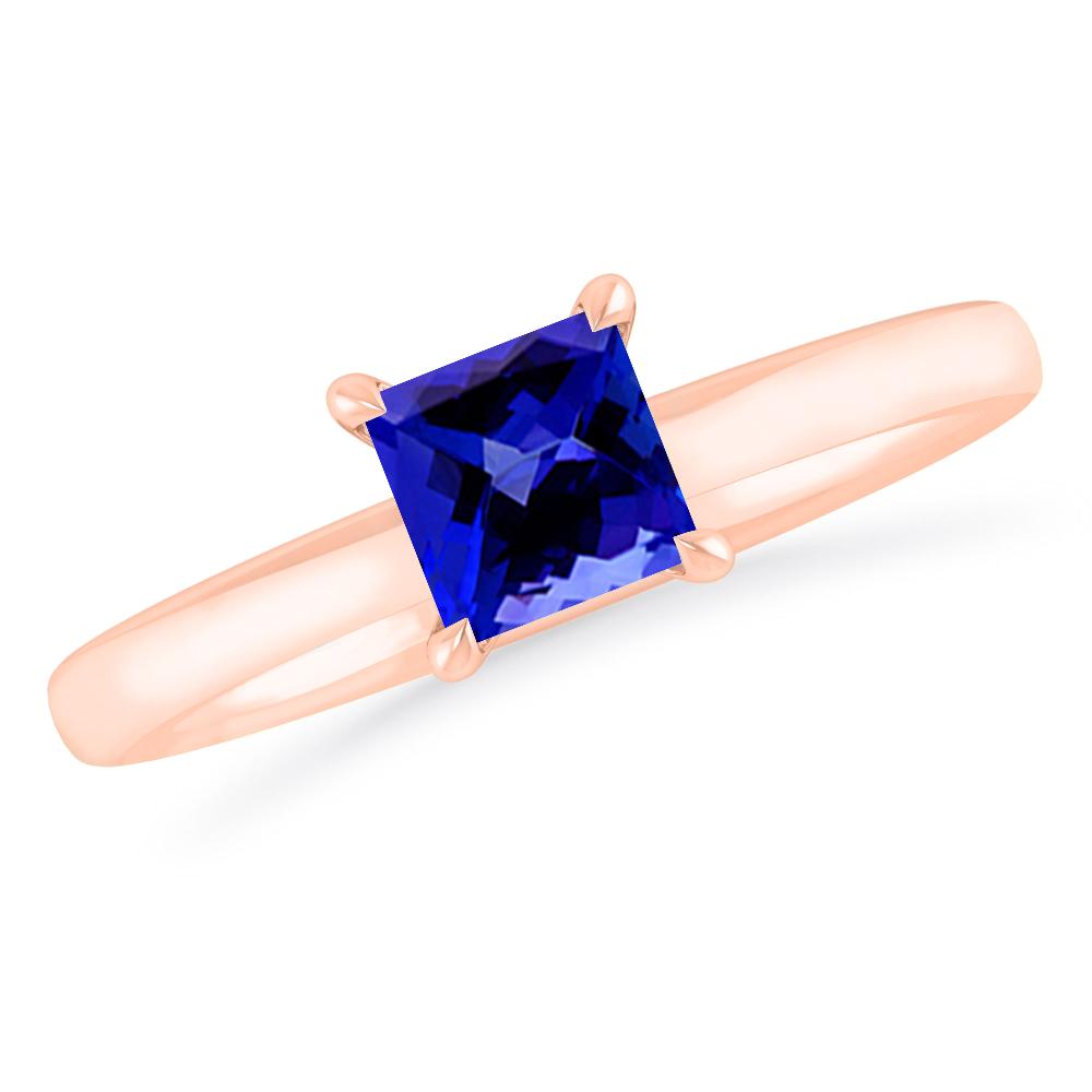 Rose Gold - Tanzanite