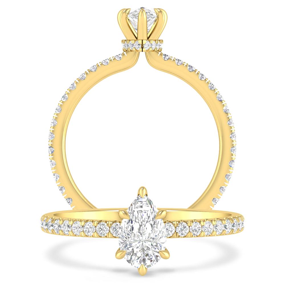Yellow Gold - Pear