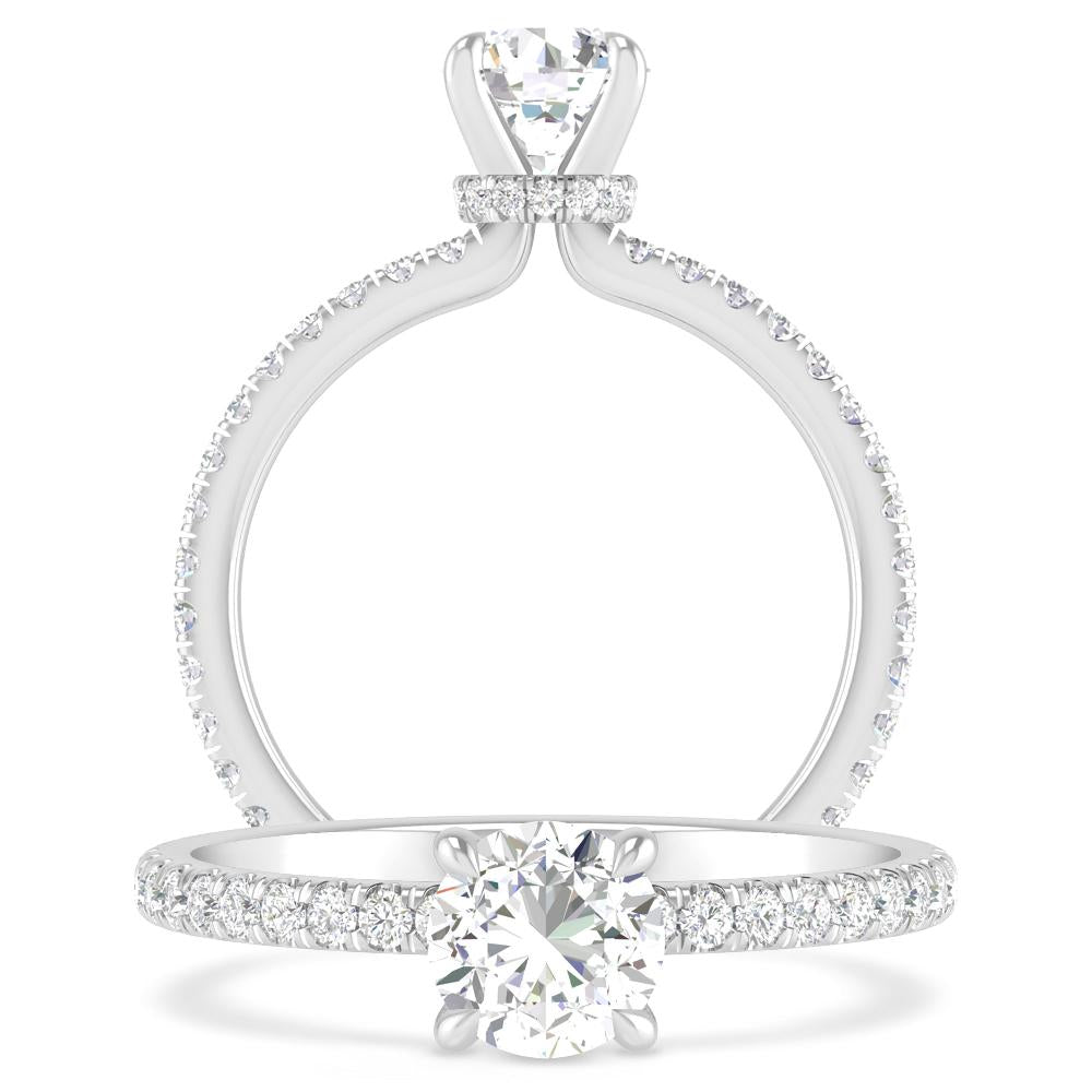 White Gold - Round