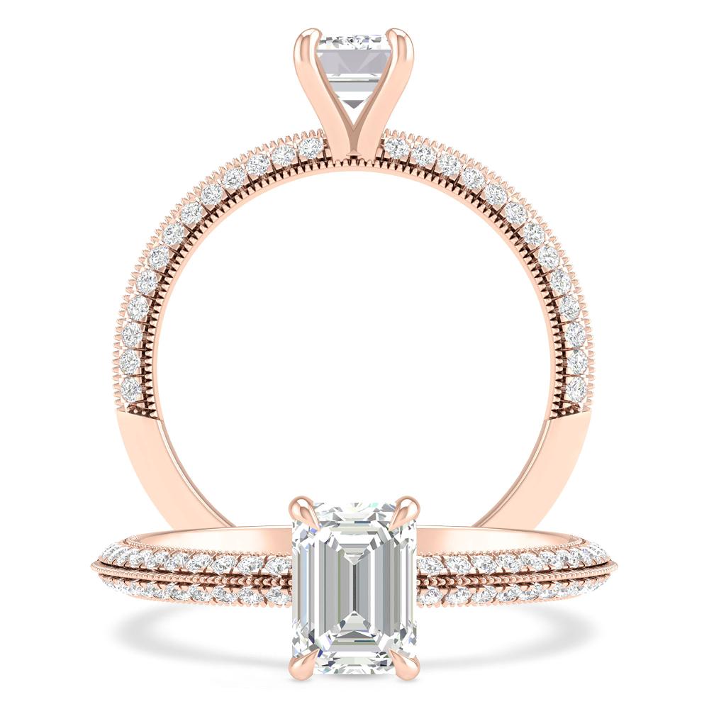Rose Gold - Emerald