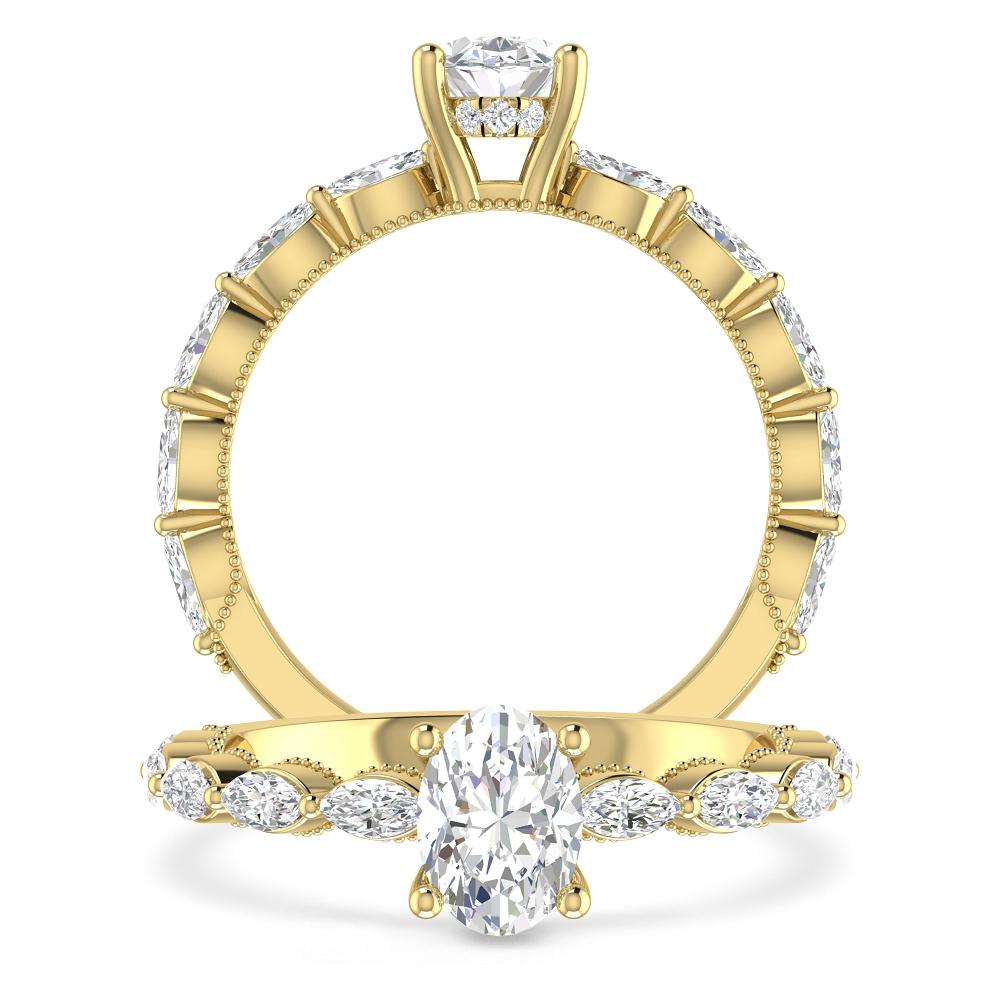 Yellow Gold - Oval
