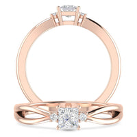 Heirloom Princess SJER2999DIA