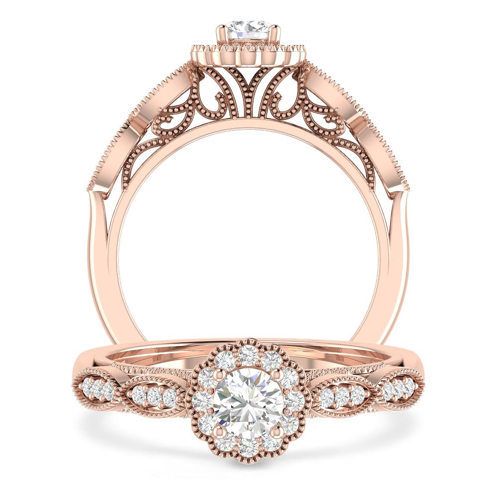 Rose Gold - Round