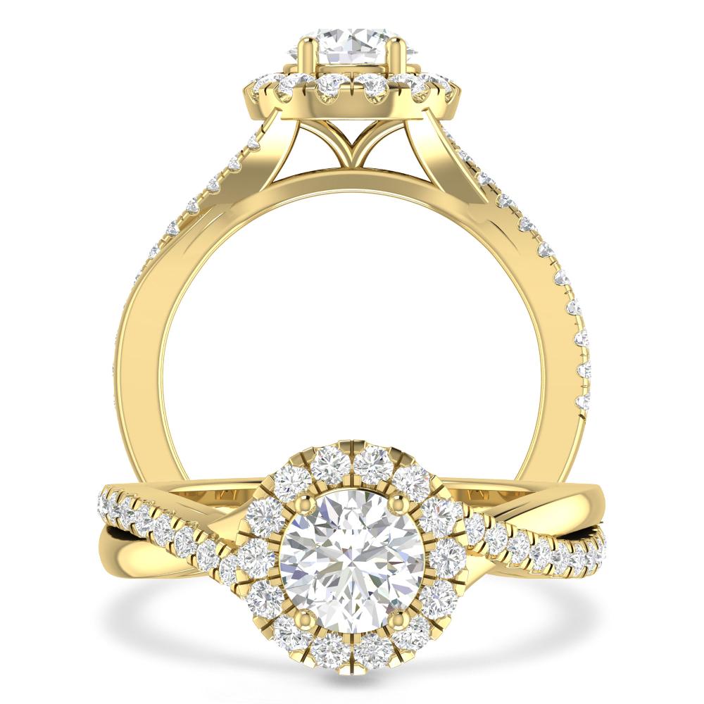 Yellow Gold - 1 3/8