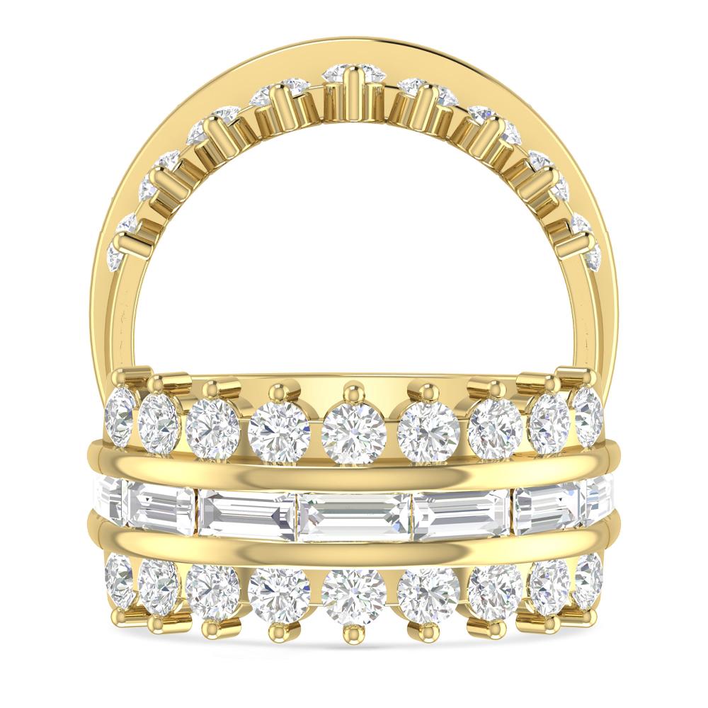 Yellow Gold - Baguette