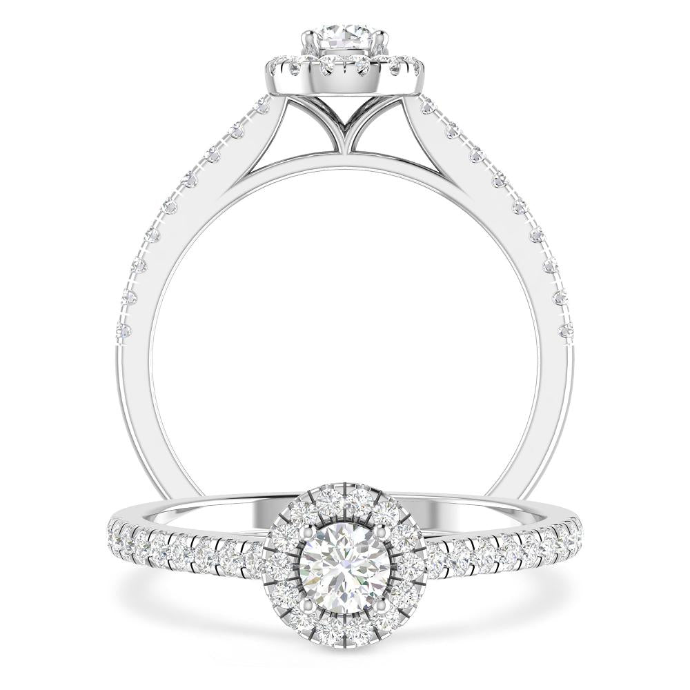 White Gold - Round