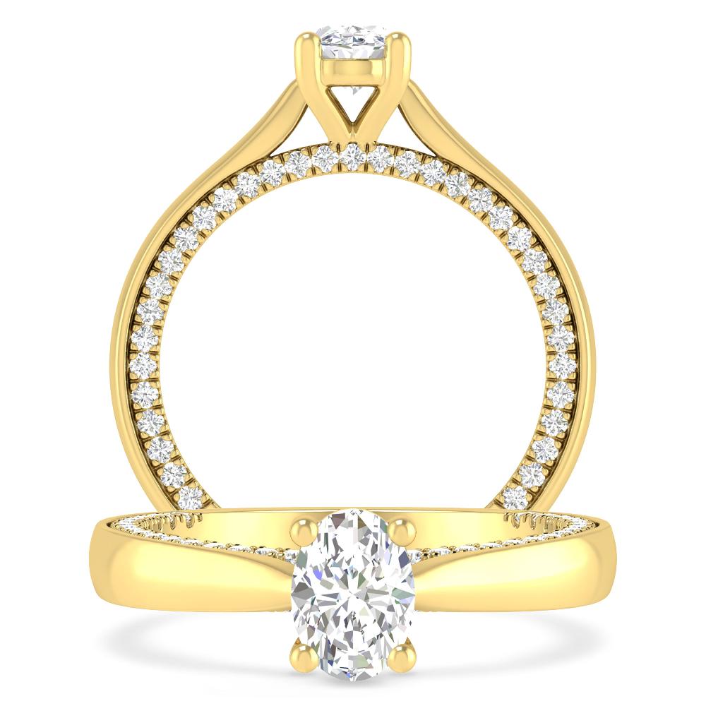 Yellow Gold - Oval