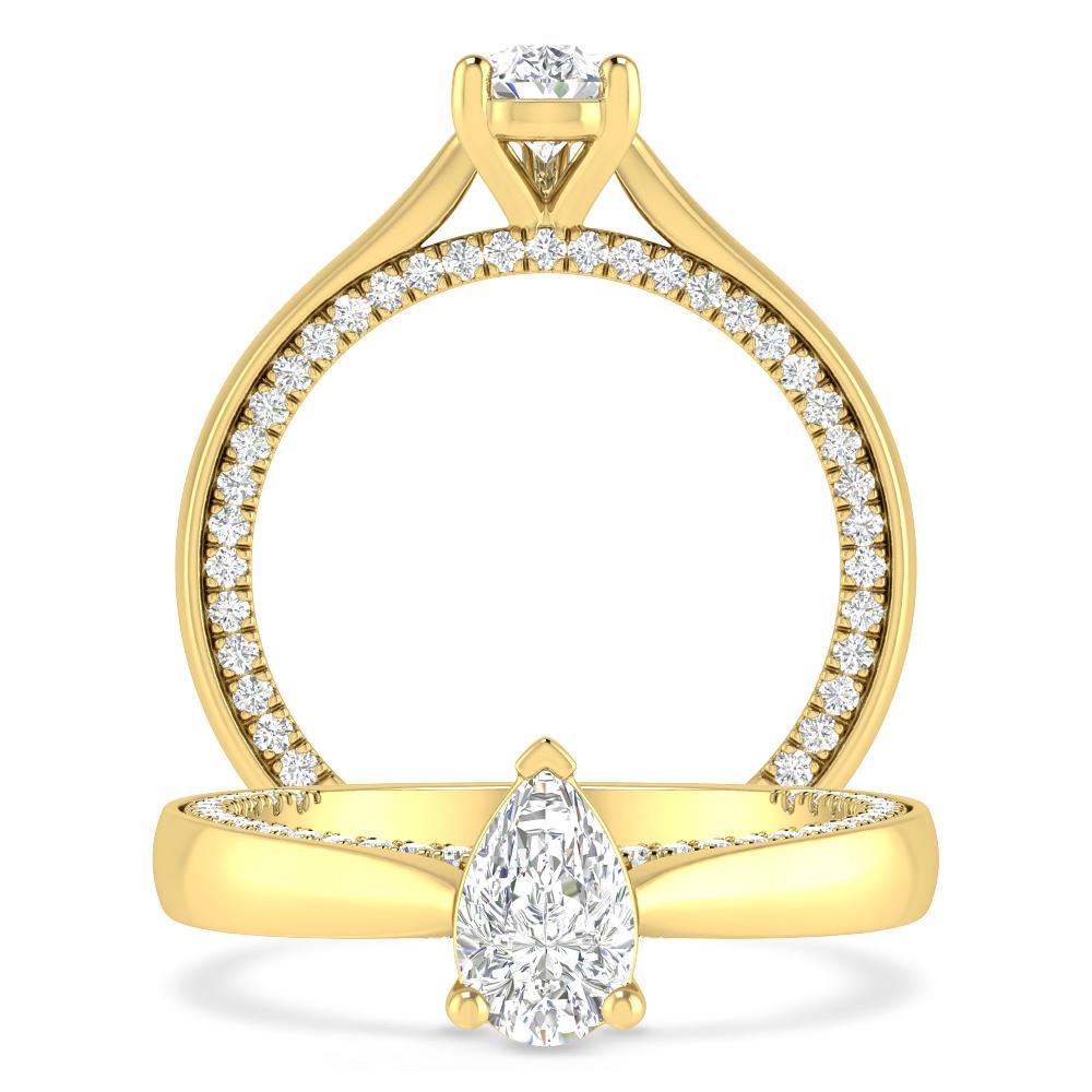 Yellow Gold - Pear