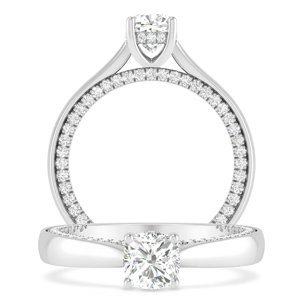 White Gold - Cushion