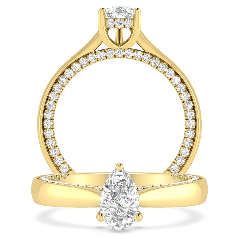 Yellow Gold - Pear