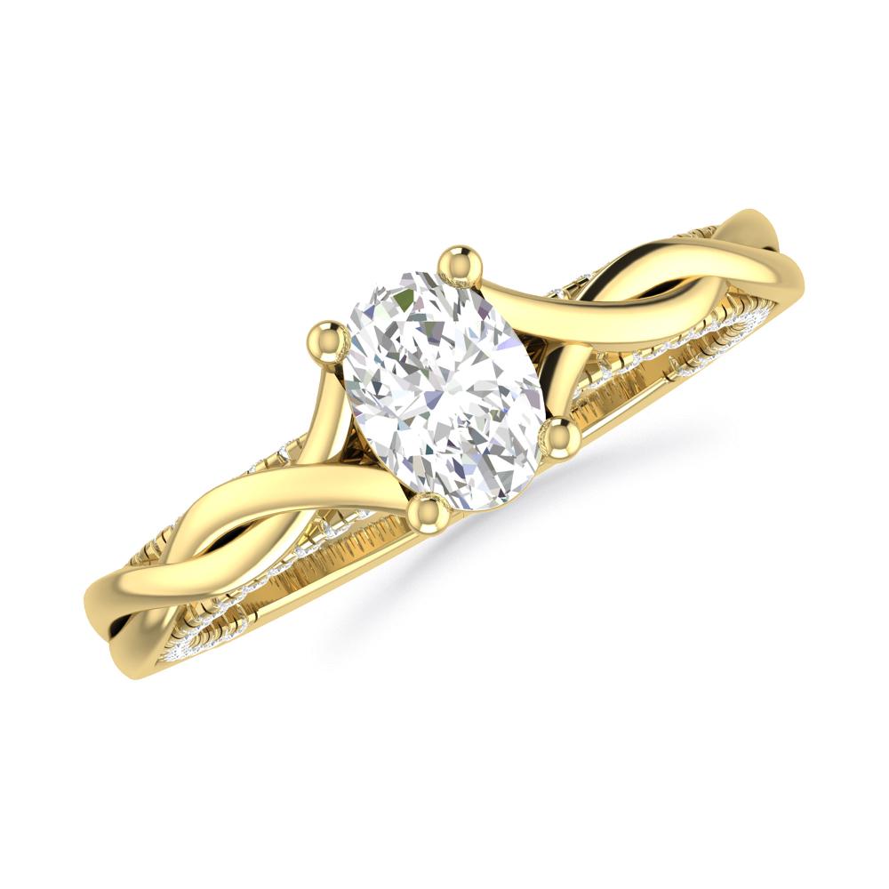 Yellow Gold - Oval