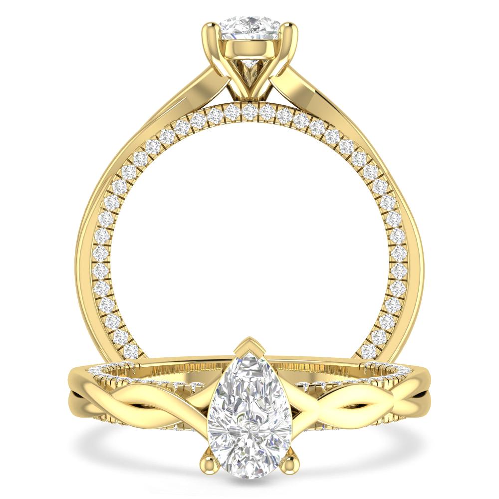 Yellow Gold - Pear