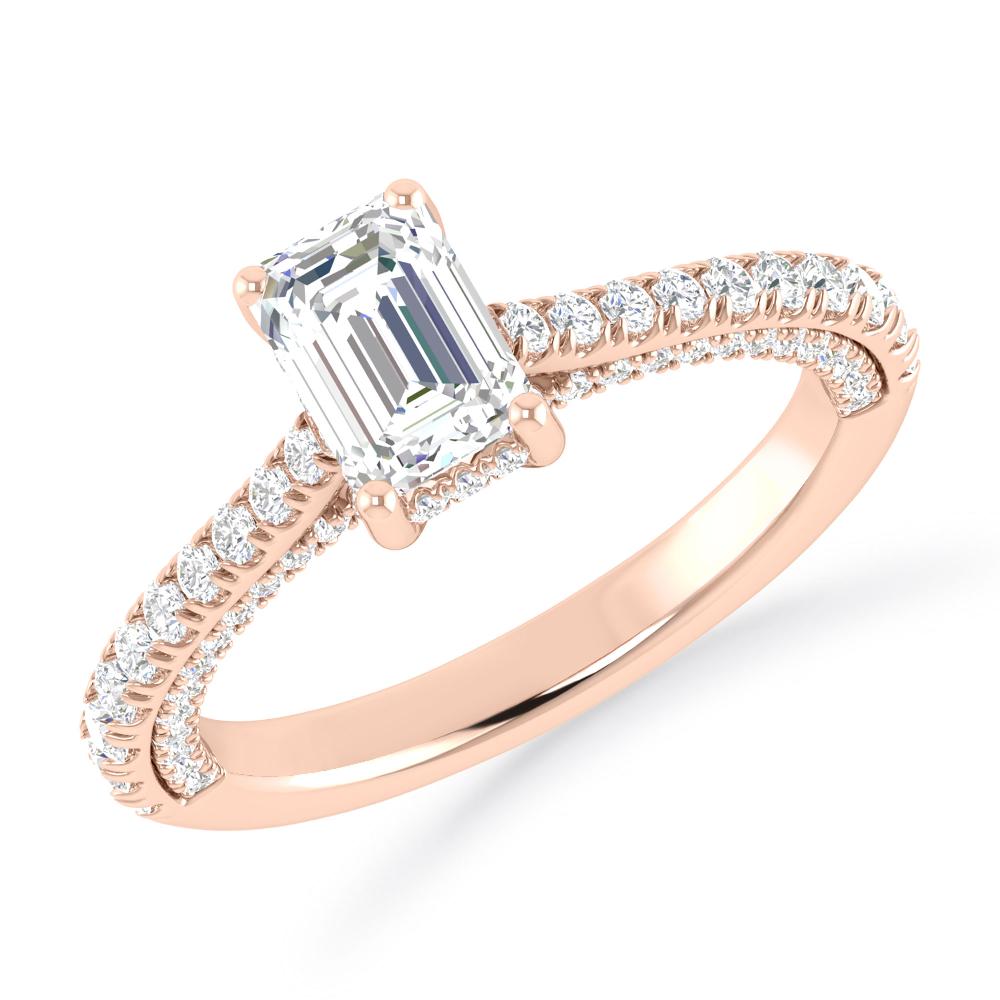 Rose Gold - Emerald