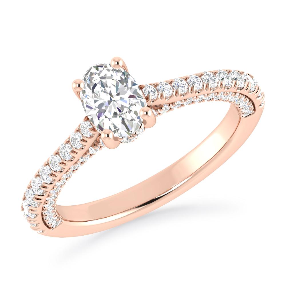 Rose Gold - Oval