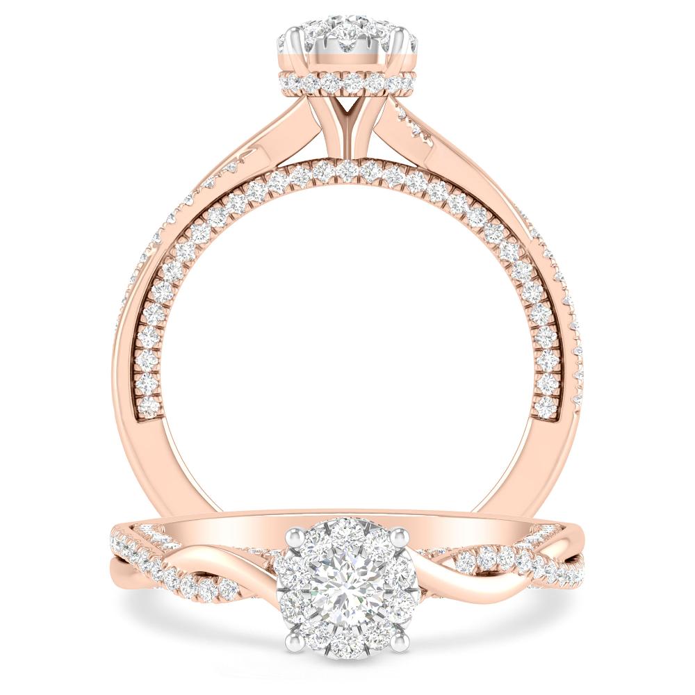 Rose Gold - 3/4