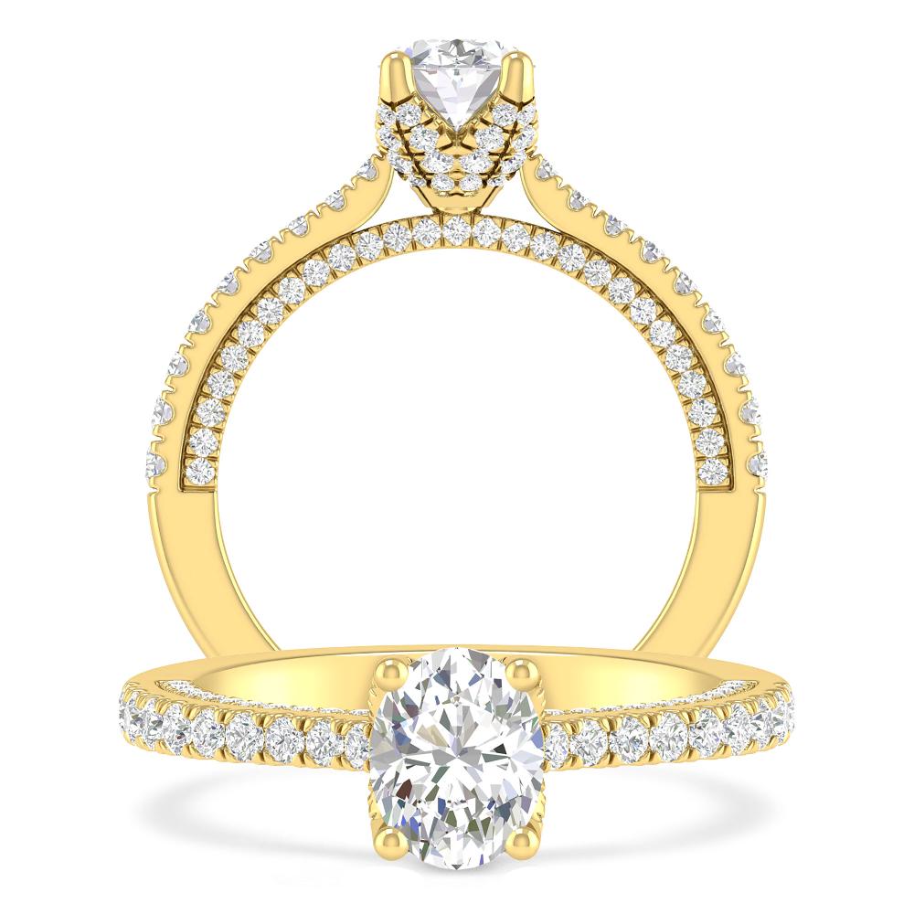 Yellow Gold - Oval