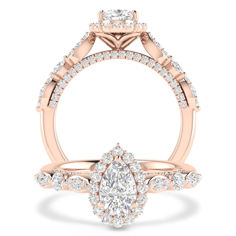 Rose Gold - 1 7/8