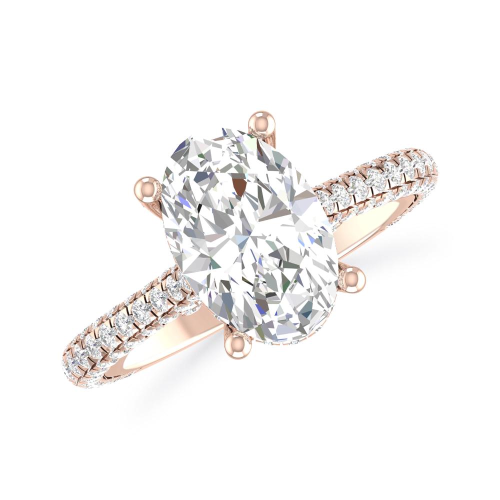 Rose Gold - Oval