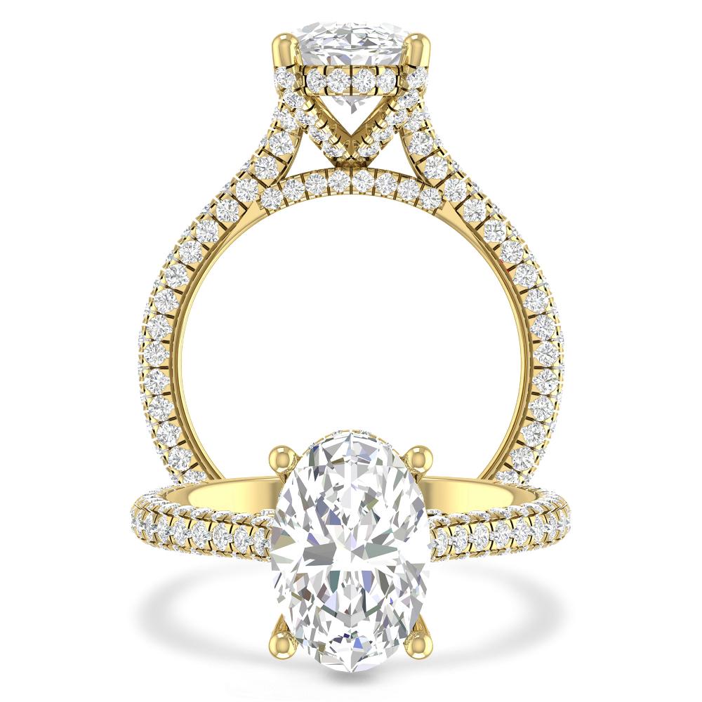 Yellow Gold - Oval
