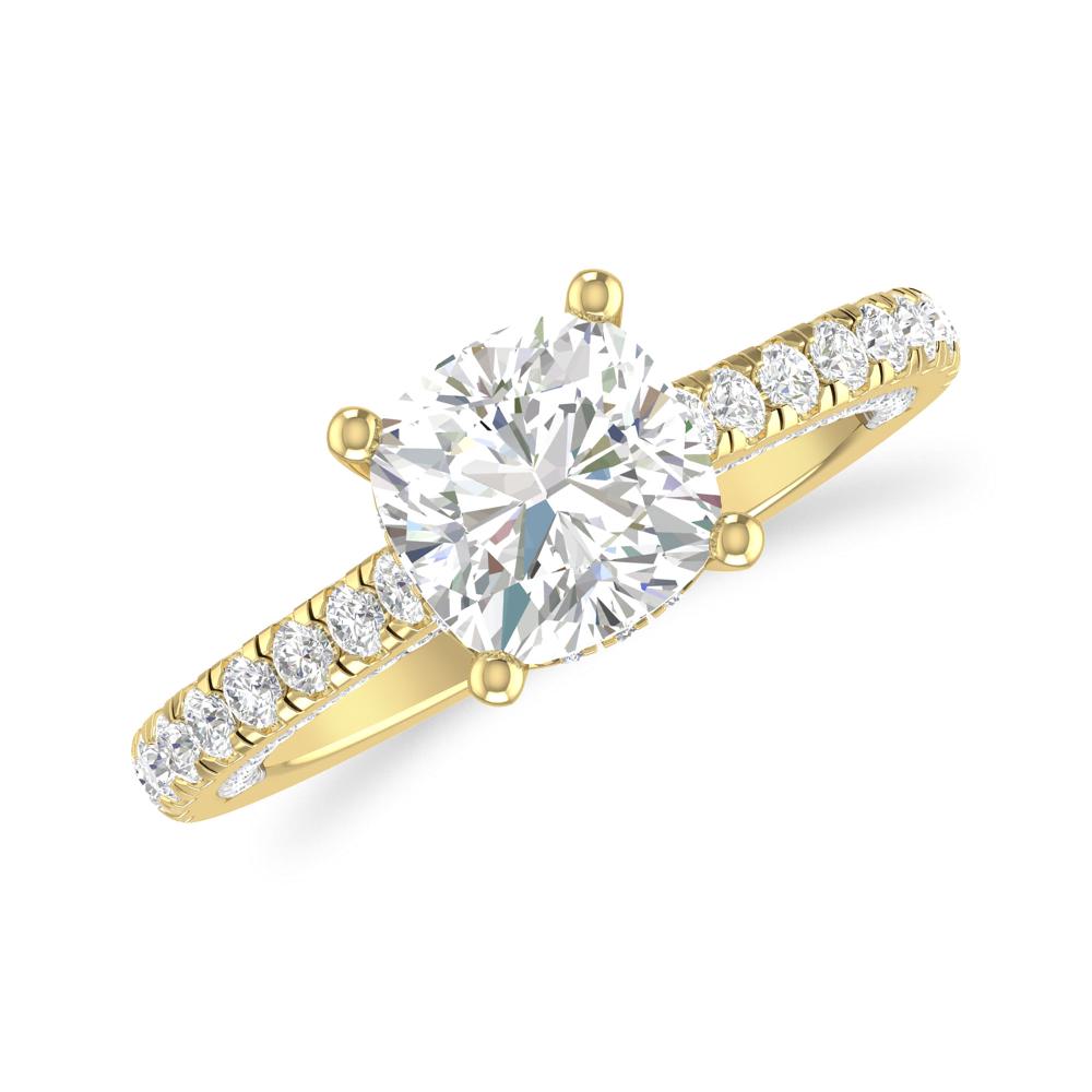 Yellow Gold - Cushion
