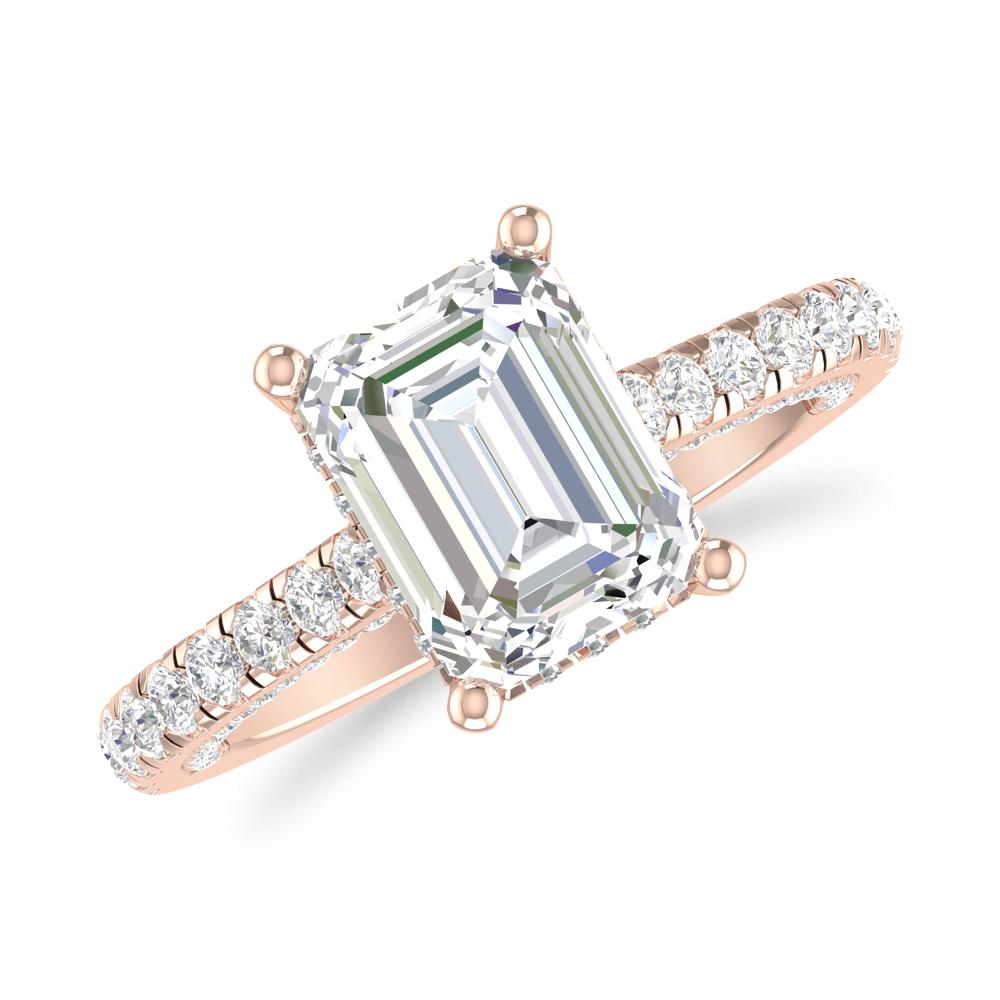 Rose Gold - Emerald