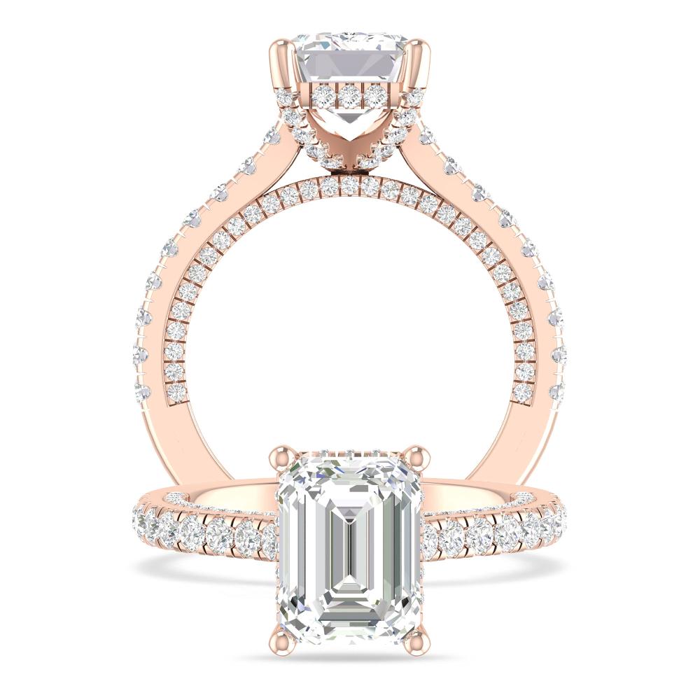 Rose Gold - Emerald