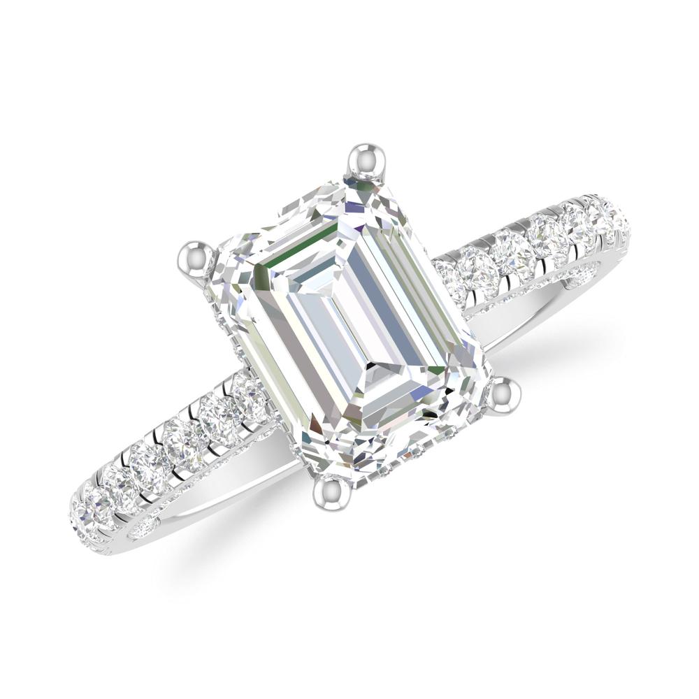 White Gold - Emerald