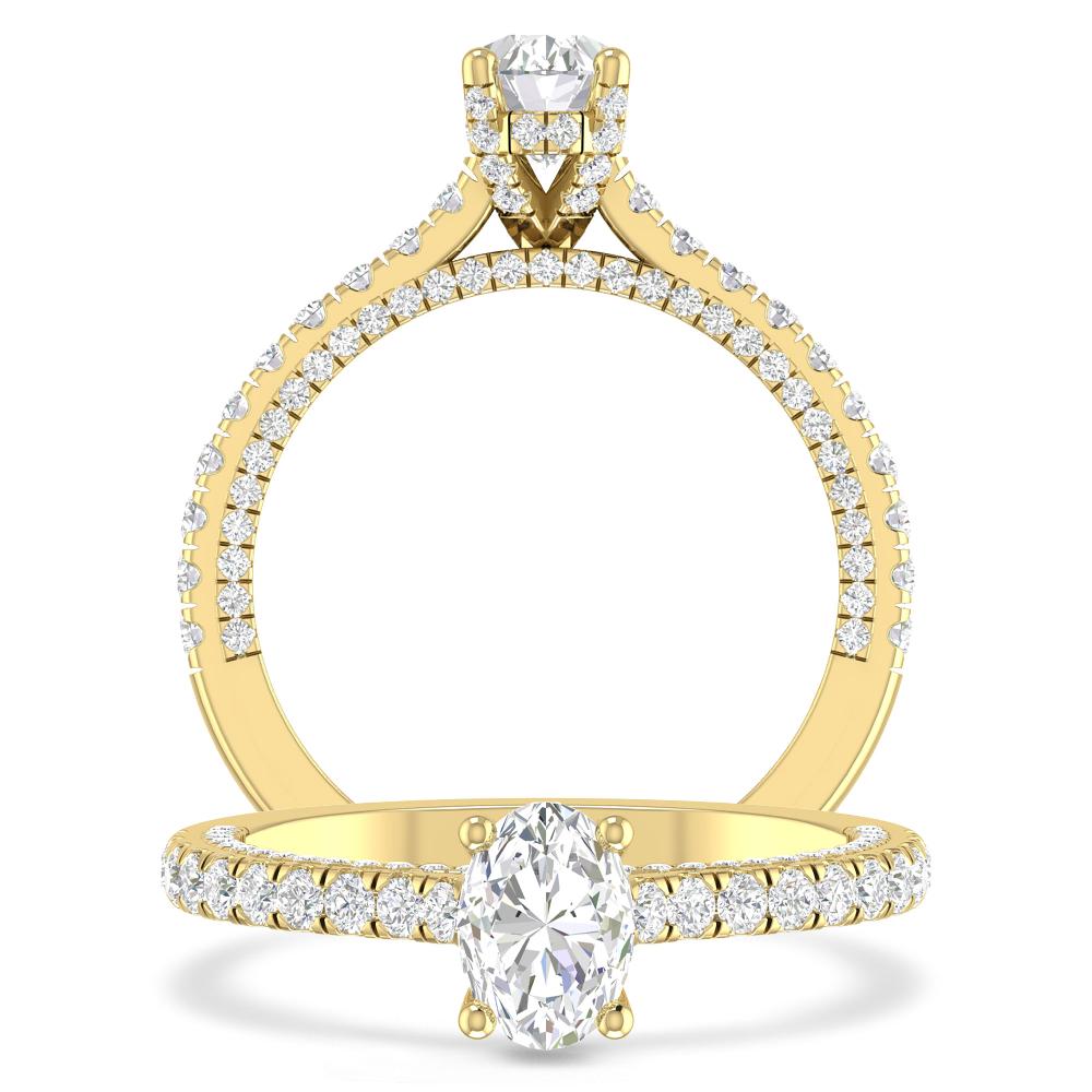 Yellow Gold - Oval