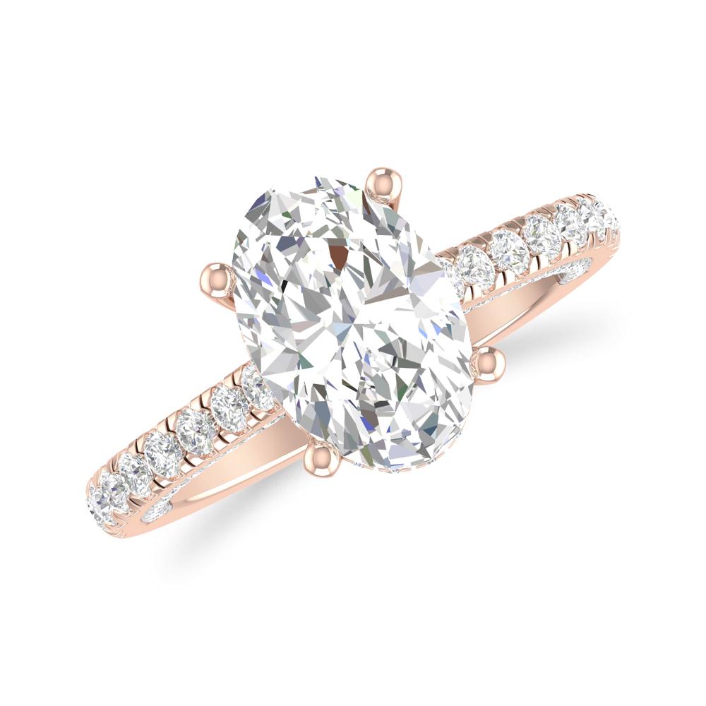 Rose Gold - Oval