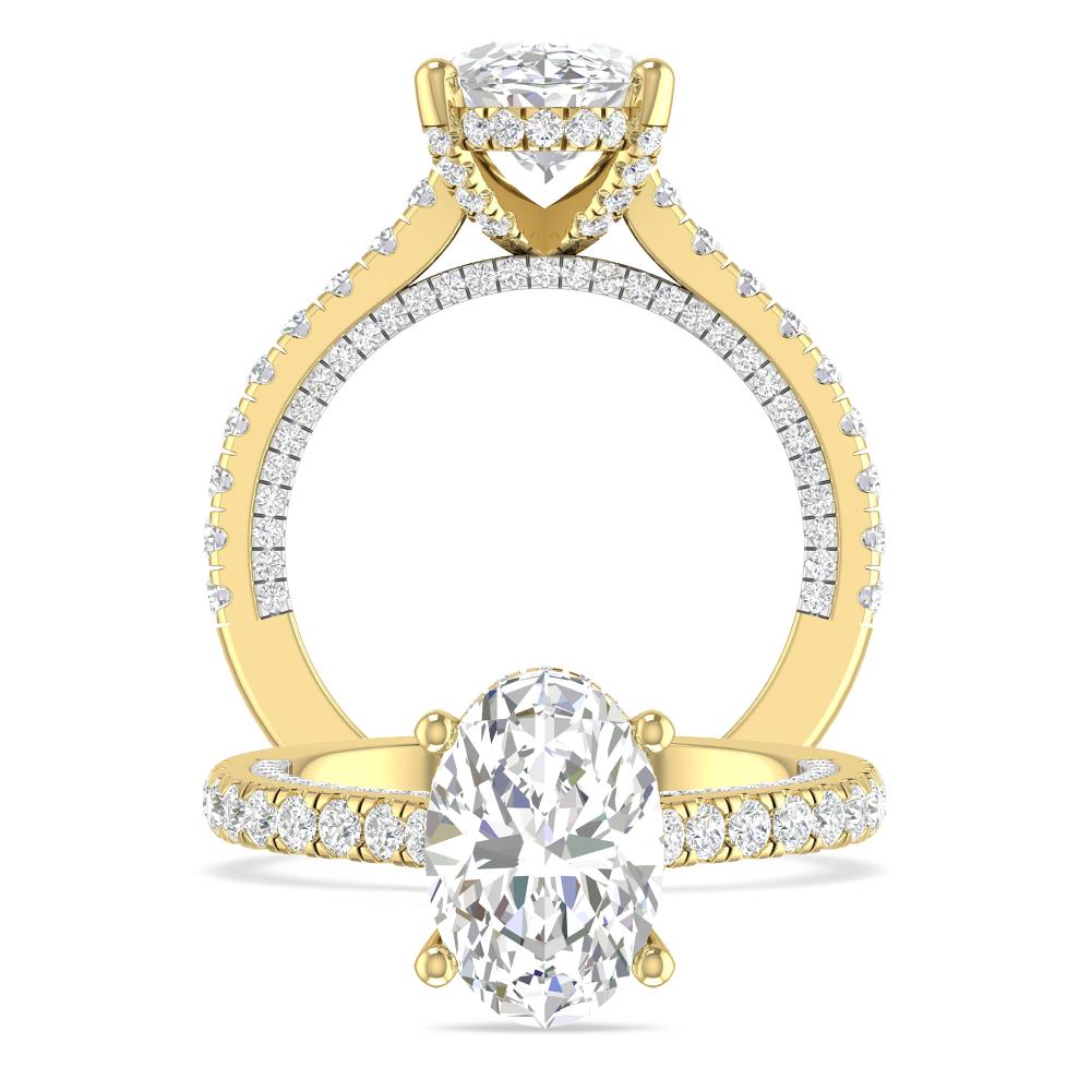 Yellow Gold - Oval