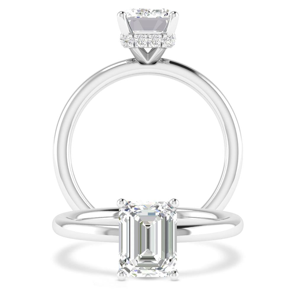White Gold - Emerald