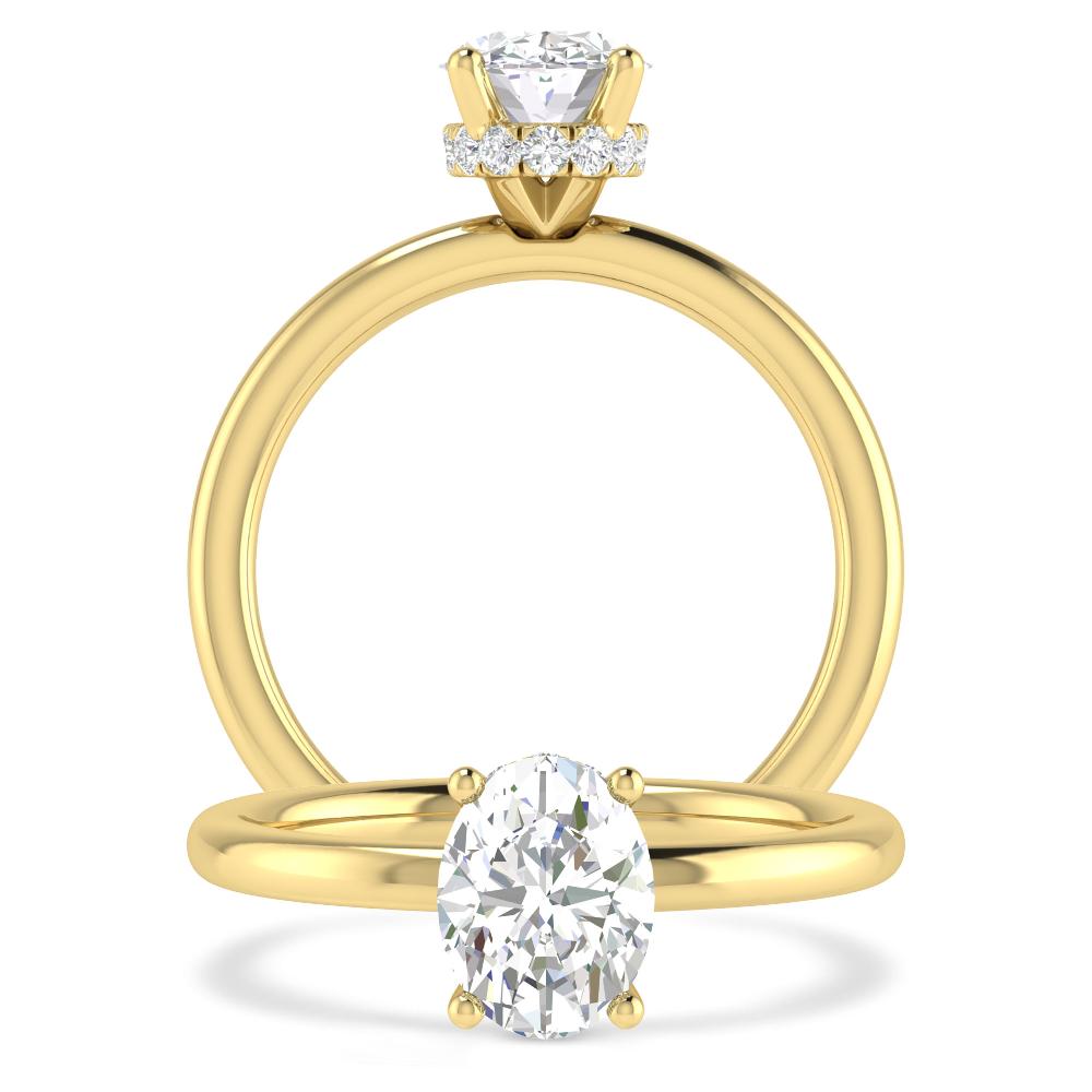 Yellow Gold - Oval